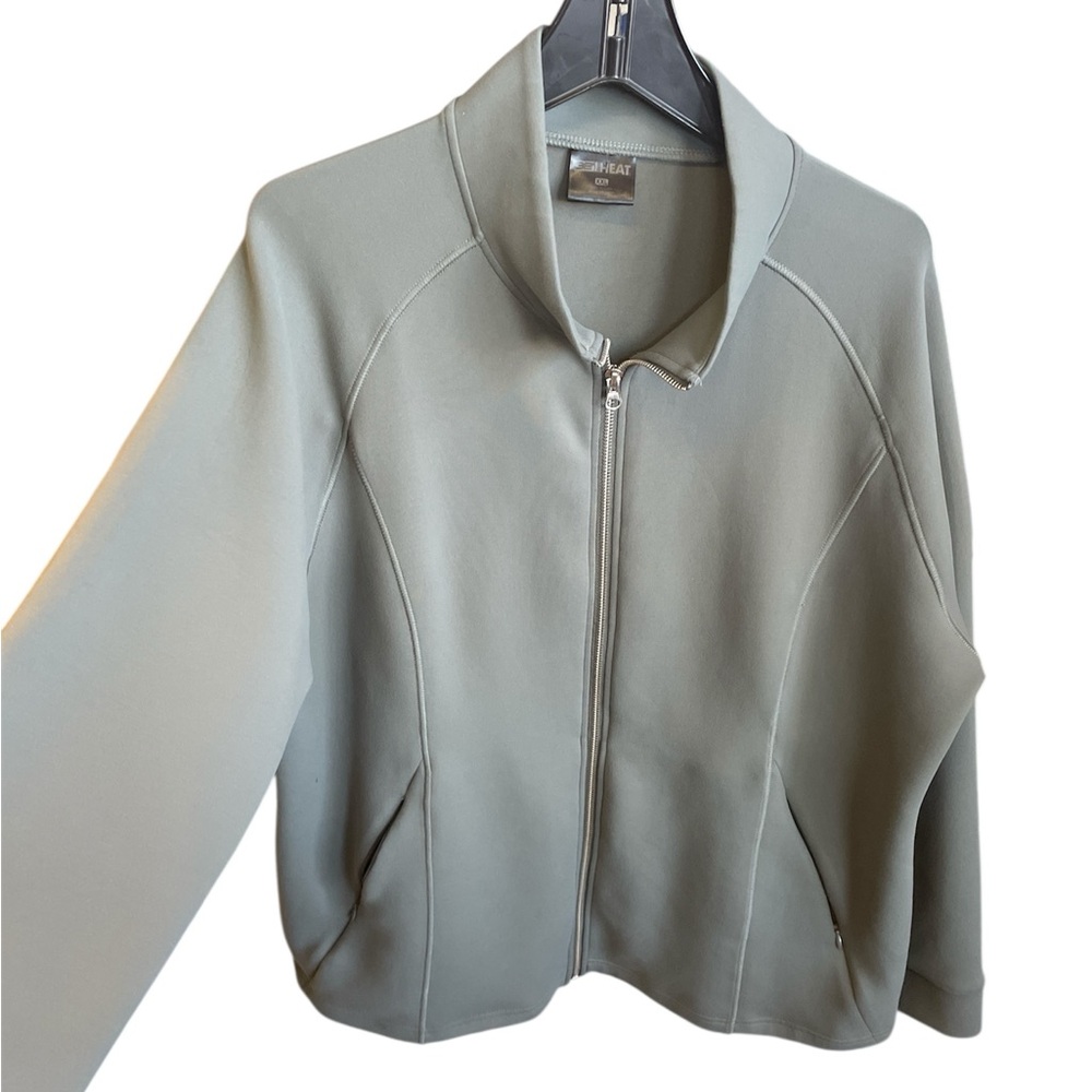 32 degrees heat zip up plus size XXL  soft comfy fall jacket